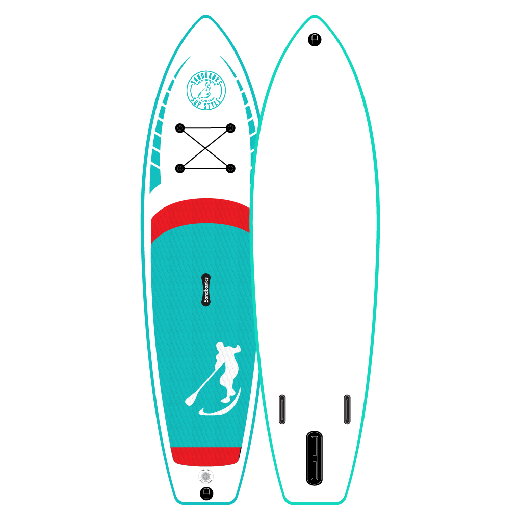 SANDBANKS STYLE LTD ULTIMATE 10'6 TURQUOISE SUP