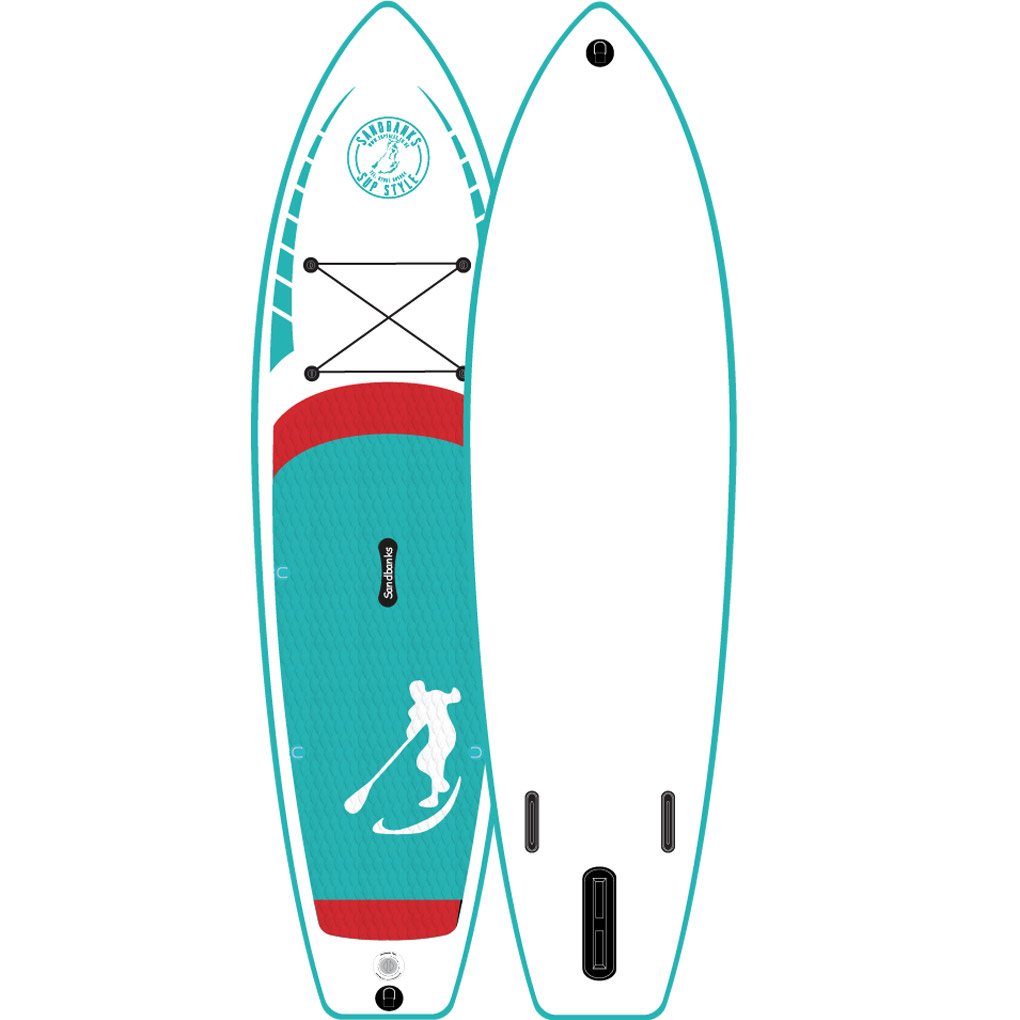 SANDBANKS STYLE LTD ELITE TURQUOISE 10'6 SUP