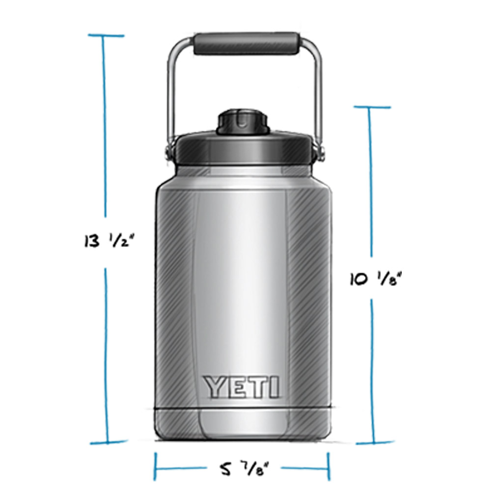 Yeti rambler best sale half gallon jug