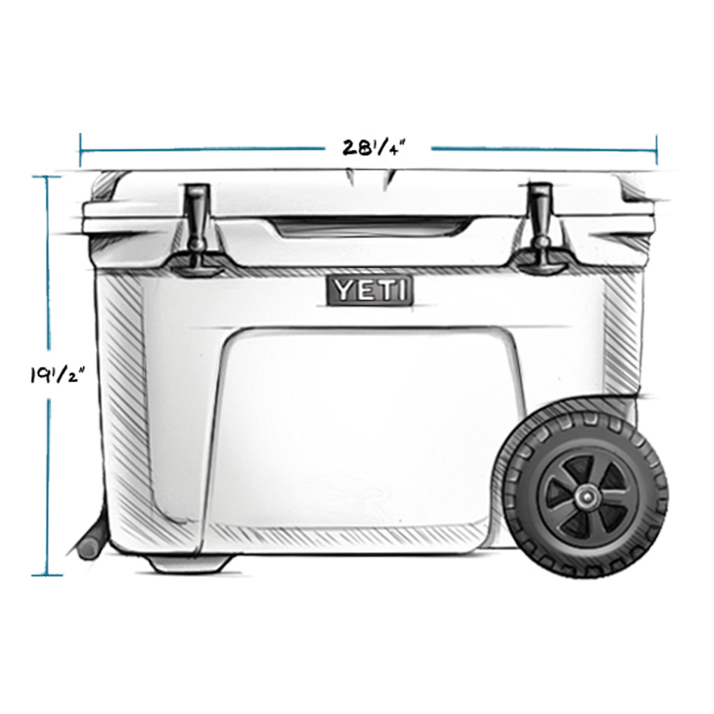 Yeti shop 55 dimensions