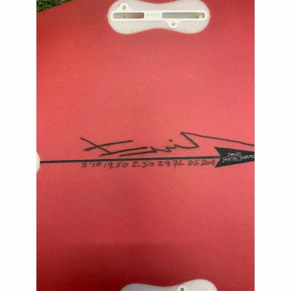 PUKAS DAVID SANTOS 5'10 SHORTBOARD - Image 3