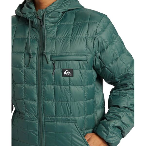 QUIKSILVER CHECK MATE HOODY INSULATOR 095 JACKET - Image 5