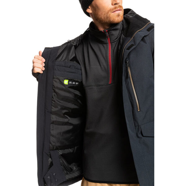 QUIKSILVER MISSION SOLID JACKET - Image 7