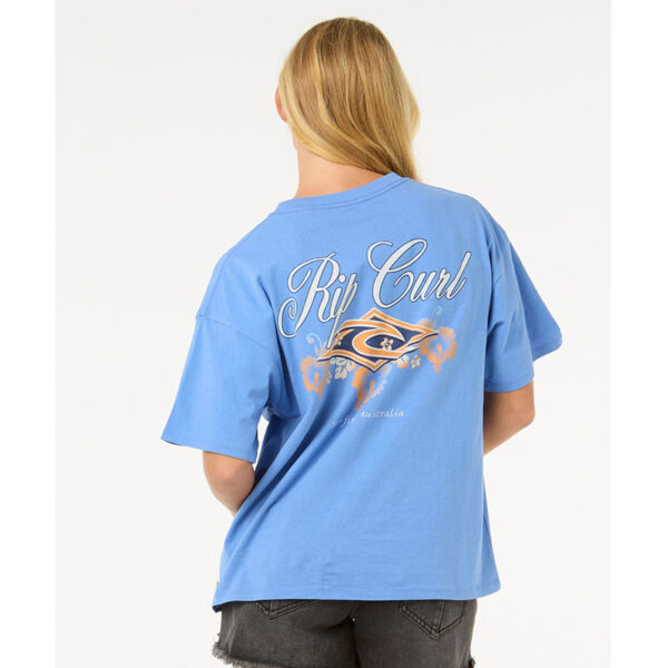 RIP CURL HIBISCUS DIAMOND HERITAGE TSHIRT - Image 2