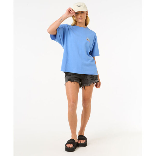 RIP CURL HIBISCUS DIAMOND HERITAGE TSHIRT