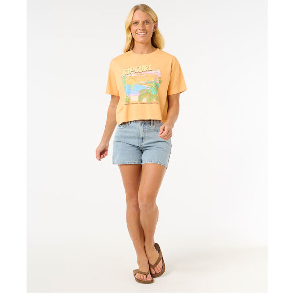 RIP CURL LA PALOMA CROP TSHIRT - Image 2