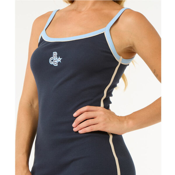 RIP CURL LAS DALIAS MINI RIB DRESS - Image 3