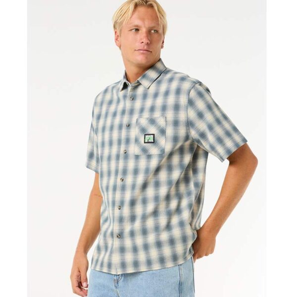 RIP CURL RAW ENERGY SS PLAID SHIRT - Image 3