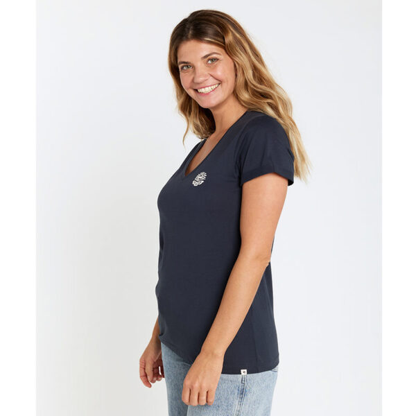RIP CURL RE-ENTRY V NECK TSHIRT - Image 2