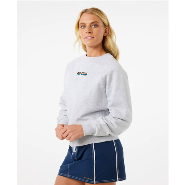 RIP CURL STEPH GILMORE GRAPHIC FLEECE CREW - Image 4
