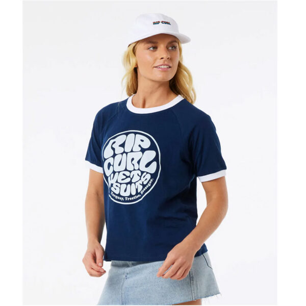 RIP CURL STEPH GILMORE WETTIE RINGER TSHIRT - Image 3