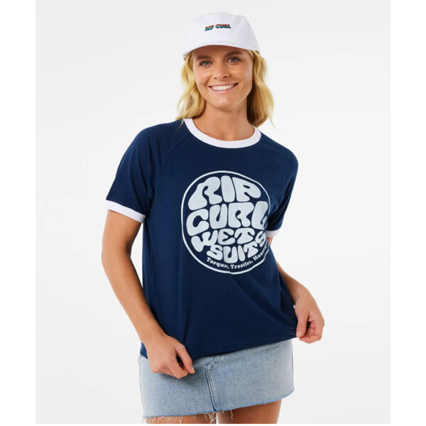 RIP CURL STEPH GILMORE WETTIE RINGER TSHIRT - Image 5