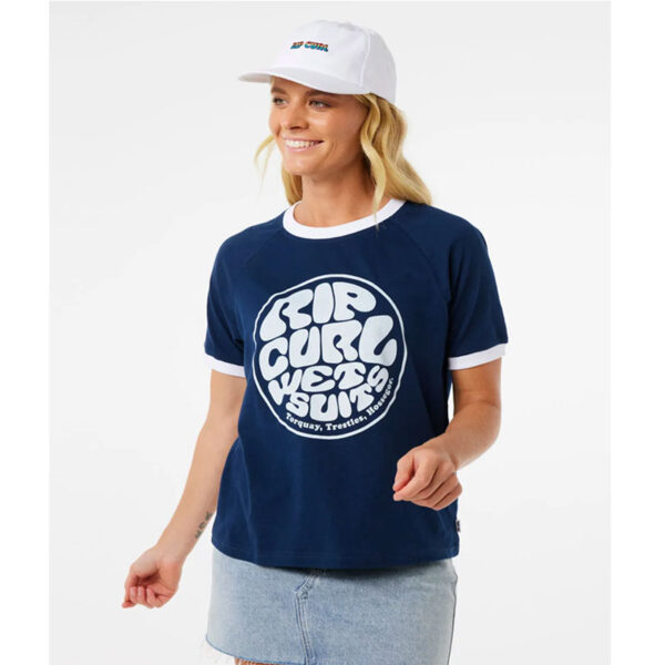 RIP CURL STEPH GILMORE WETTIE RINGER TSHIRT - Image 6