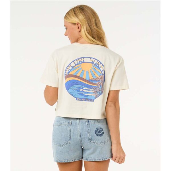 RIP CURL SUN & SEA CROP TSHIRT - Image 3
