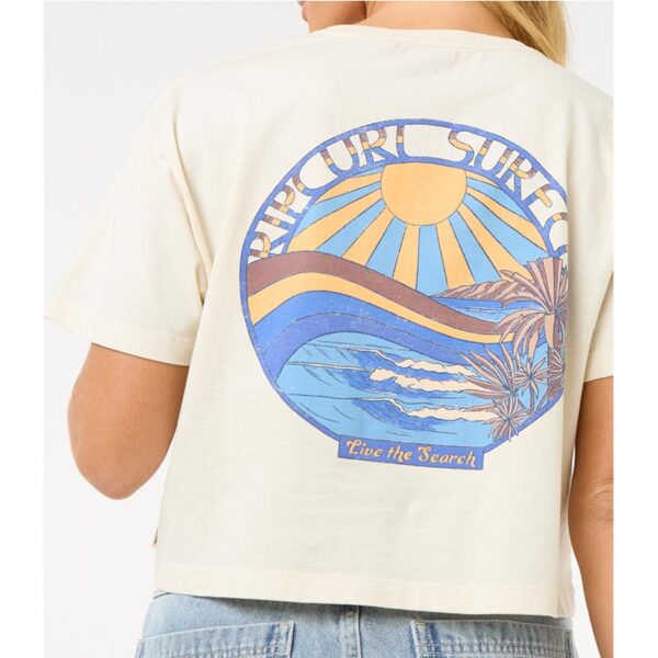 RIP CURL SUN & SEA CROP TSHIRT - Image 4