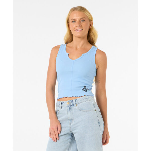 RIP CURL TEXTURED SS TOP - Image 4
