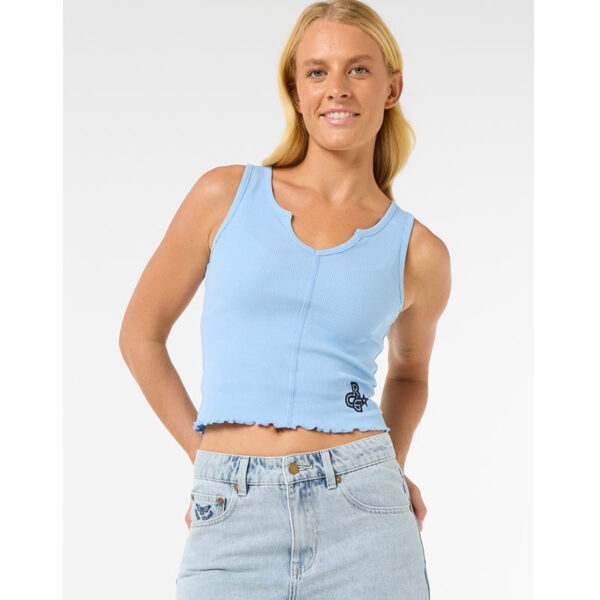RIP CURL TEXTURED SS TOP - Image 2