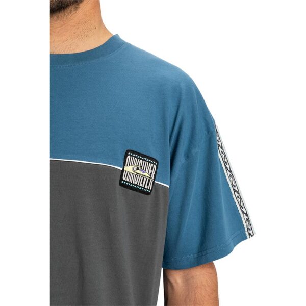 QUIKSILVER GLOBAL HEAT COLOUR BLOCK TSHIRT - Image 4