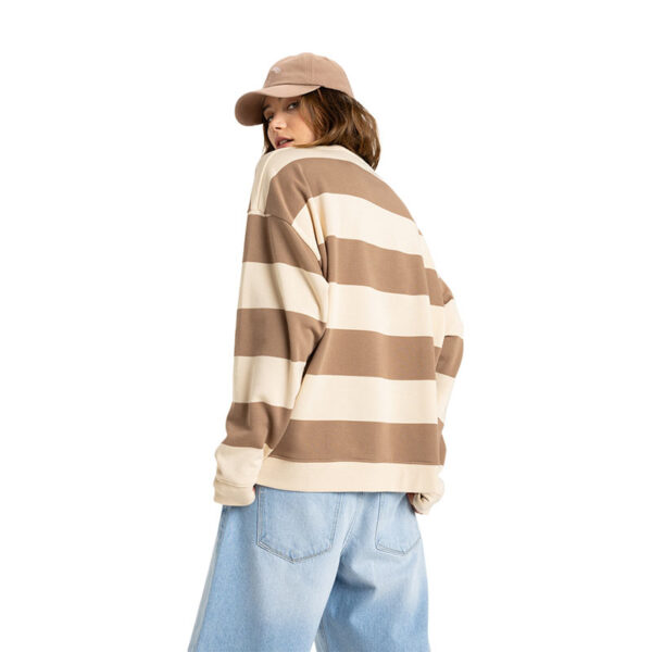 ROXY STRICTLY STRIPES OVERSIZED4954 SWEATSHIRT - Image 4