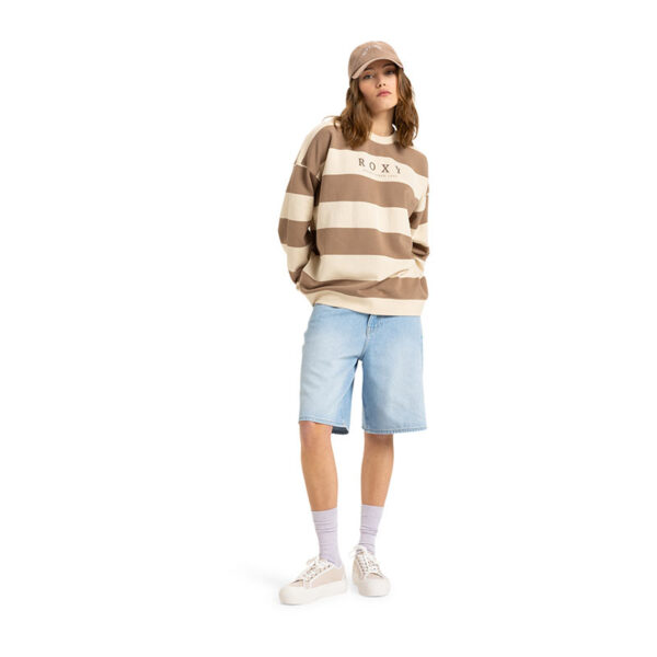 ROXY STRICTLY STRIPES OVERSIZED4954 SWEATSHIRT