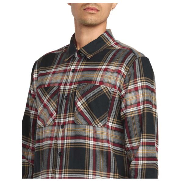VOLCOM NETASTONE FLANNEL LS SHIRT - Image 5