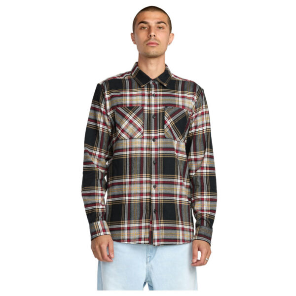 VOLCOM NETASTONE FLANNEL LS SHIRT - Image 4