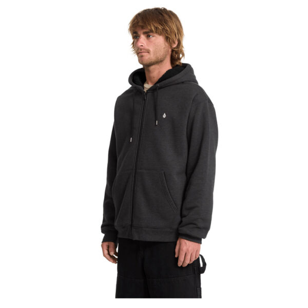 VOLCOM SINGLE STONE LINED ZIP SWEATSHIRT - Image 4