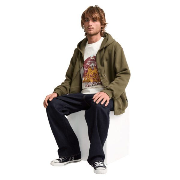 VOLCOM SINGLE STONE ZIP SWEATSHIRT - Image 2