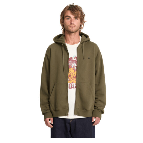 VOLCOM SINGLE STONE ZIP SWEATSHIRT