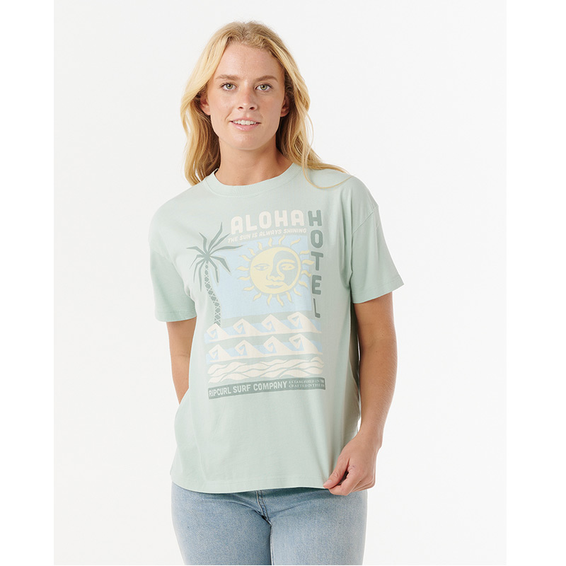 RIP CURL ALOHA HOTEL RELAXED TSHIRT - Image 5