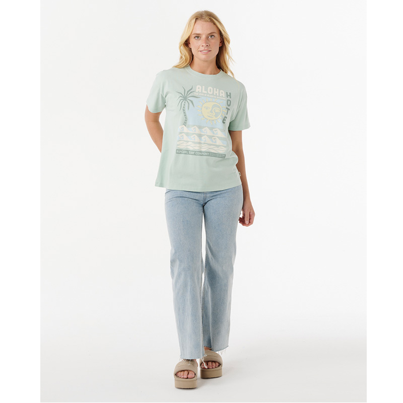 RIP CURL ALOHA HOTEL RELAXED TSHIRT