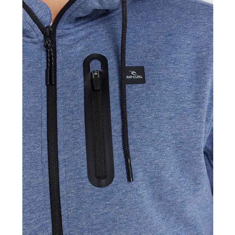 RIP CURL ANTI SERIES DEPARTED ZIP THR JACKET - Image 5