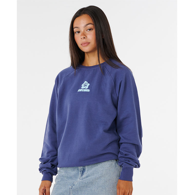 RIP CURL LUXE SURF RAGLAN CREW