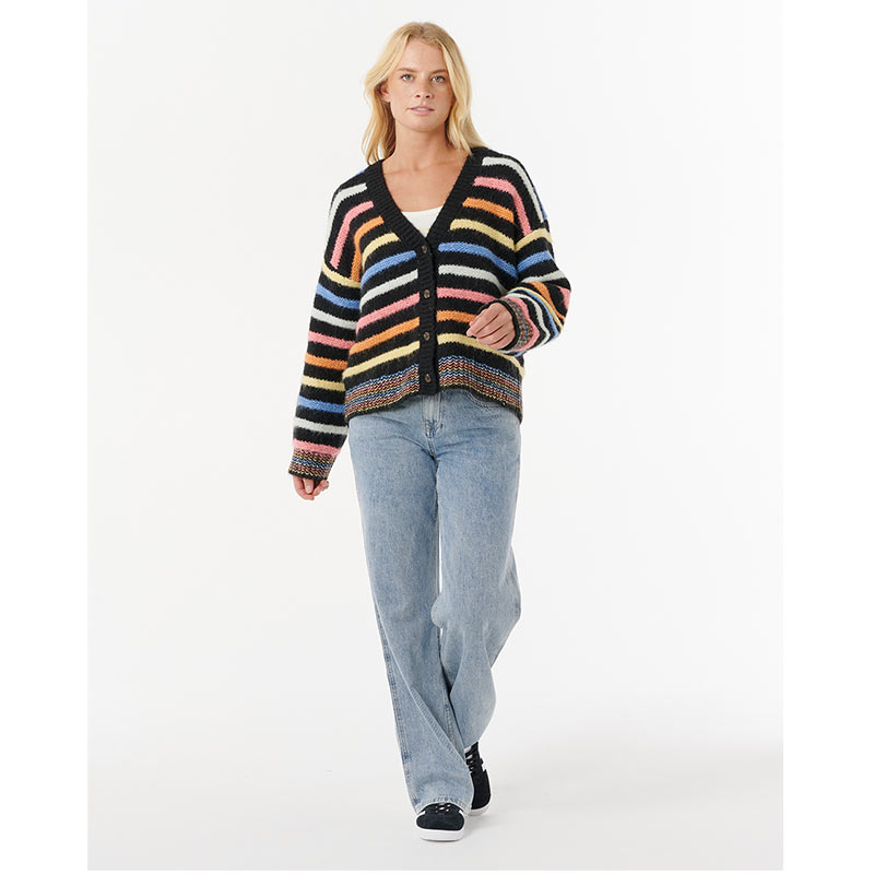 RIP CURL PACIFIC RIDER STRIPE CARDIGAN