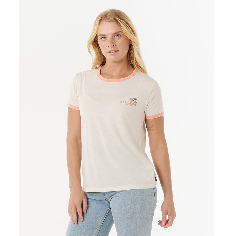 RIP CURL SWELL LINES RINGER TSHIRT - Image 3