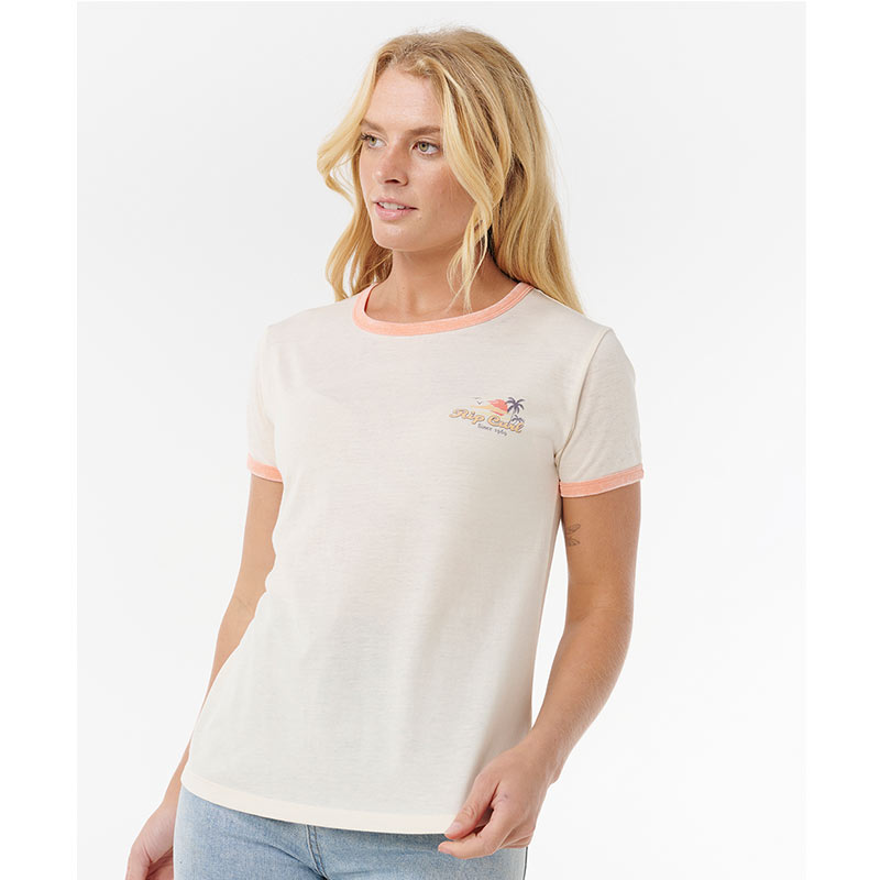 RIP CURL SWELL LINES RINGER TSHIRT - Image 4