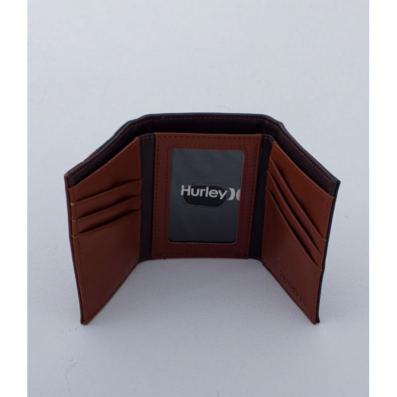 HURLEY HRLA BLOCK TRIFOLD WALLET - Image 2