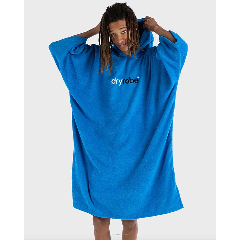 DRYROBE ADULT ORGANIC TOWELING CHANGING ROBE - Image 7