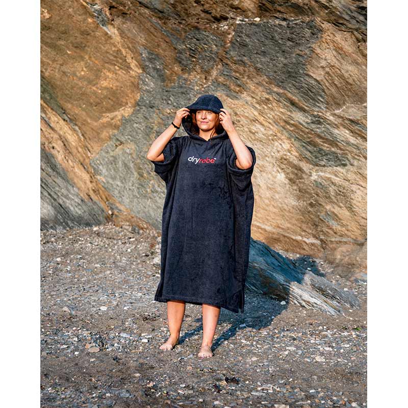 DRYROBE ADULT ORGANIC TOWELING CHANGING ROBE - Image 11