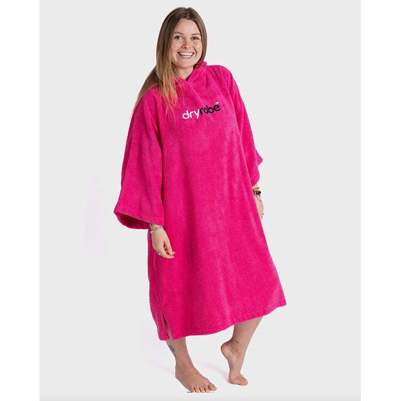 DRYROBE ADULT ORGANIC TOWELING CHANGING ROBE - Image 2