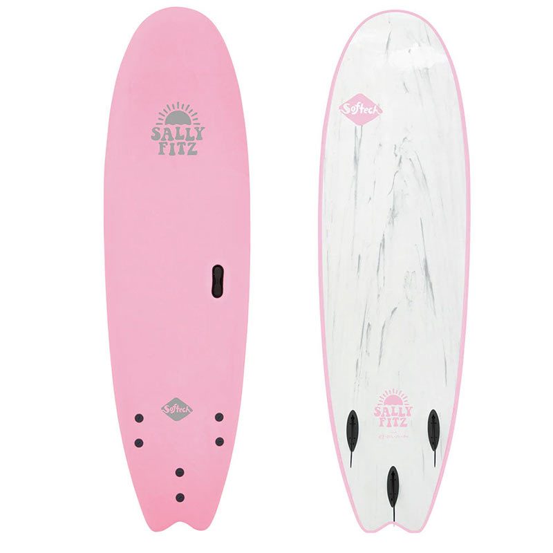 FCS HANDSHAPE SALLY FITZGIBB 6'6 SURFBOARD - Image 2