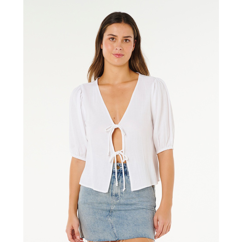 RIP CURL VIBE SURF TIE FRONT TOP
