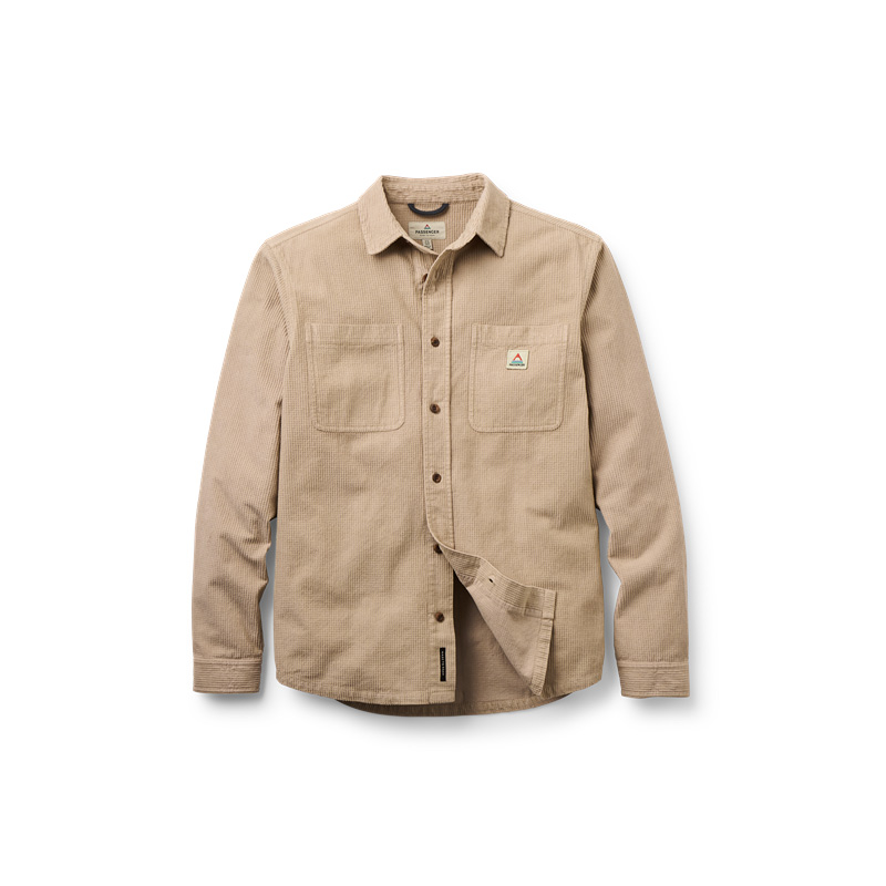 PASSENGER BACKCOUNTRY GRID CORD SHIRT