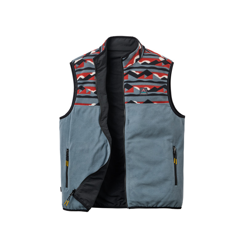 PASSENGER SET OFF REVERSIBLE FLEECE VEST