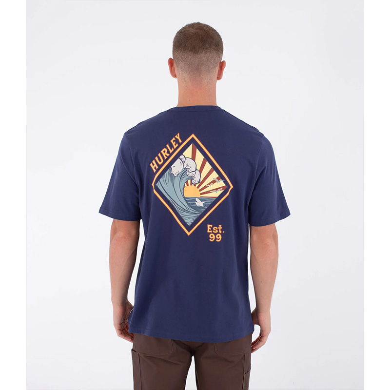 HURLEY PRINTING PRESS DISQUES TSHIRT - Image 2